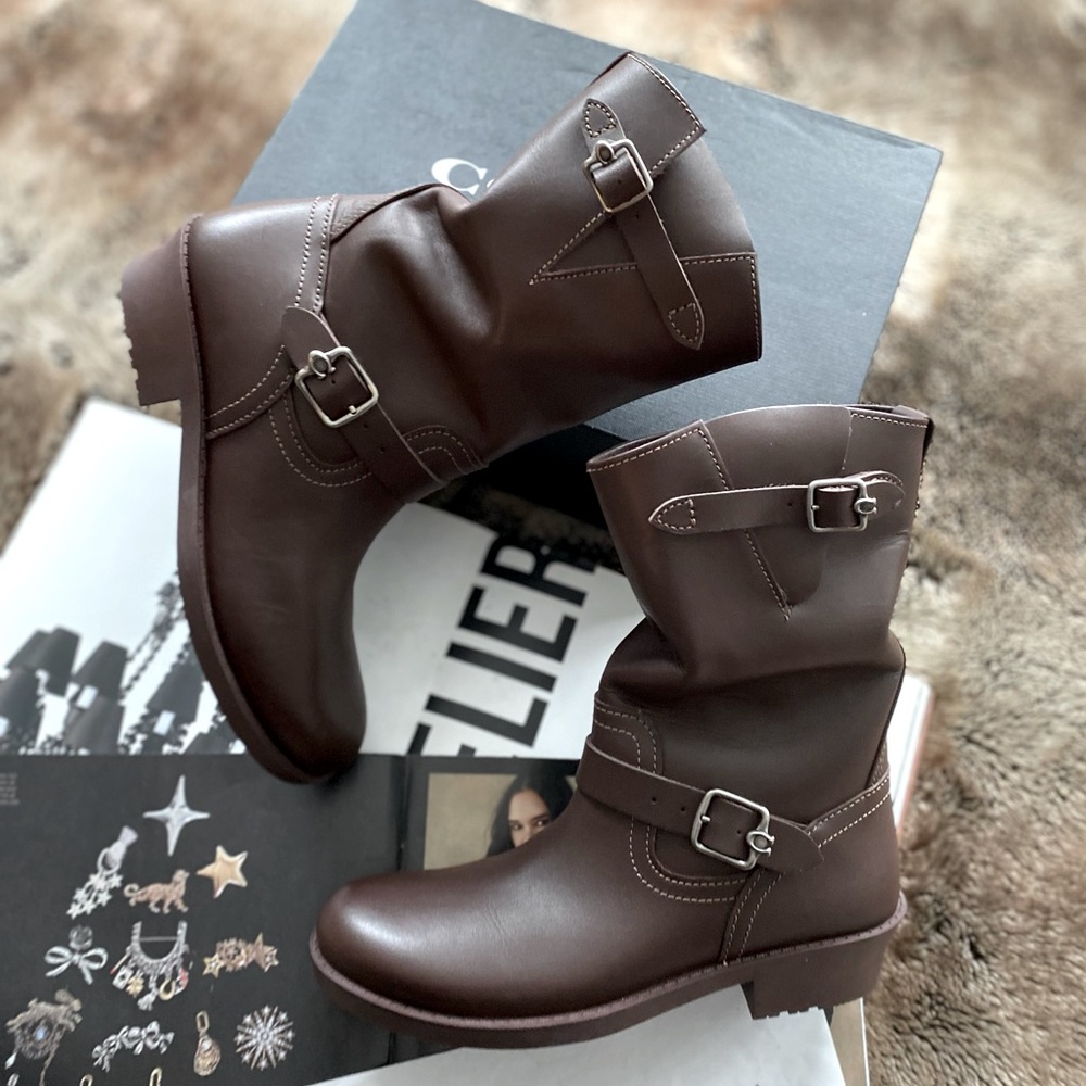 Coach Dawn Moto Bootie